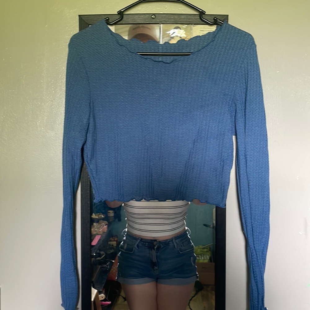 romwe long sleeve shirt.